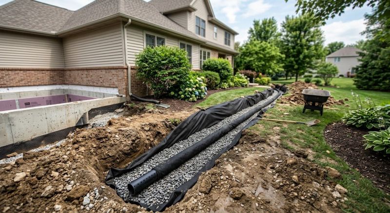 Exterior Drain Installation in Tuscaloosa, AL