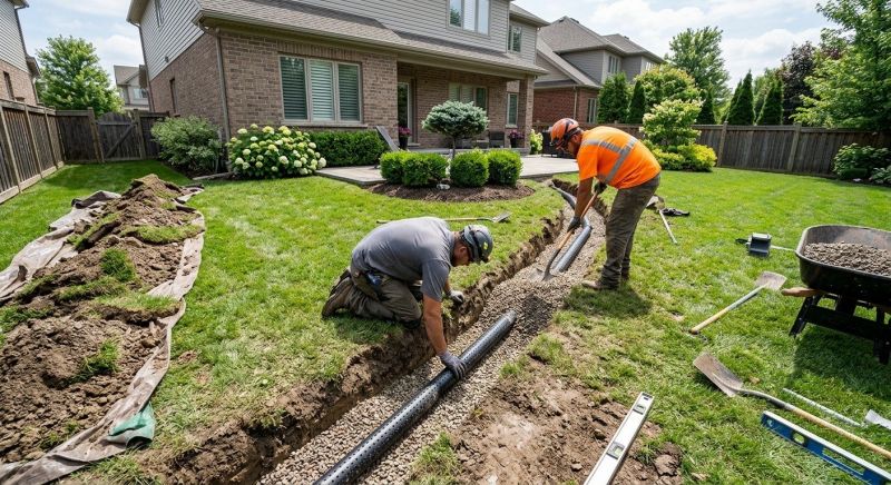 Muddy Yard Drainage in Tuscaloosa, AL
