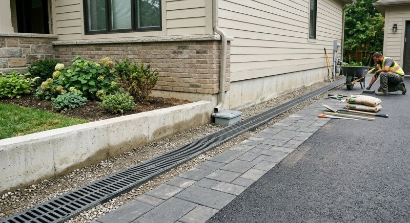 Rainwater Drain Installation in Birmingham, AL