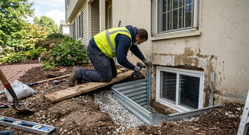 Window Well Waterproofing in Overland Park, KS